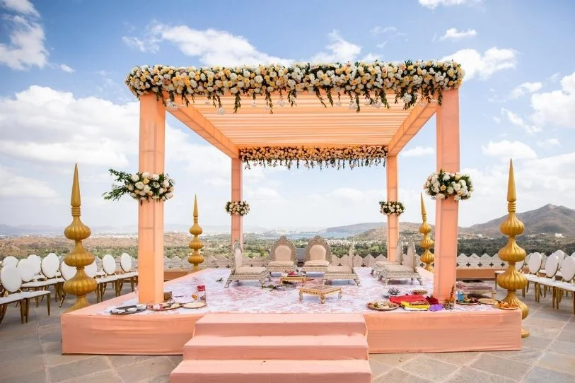 modern wedding mandap designs