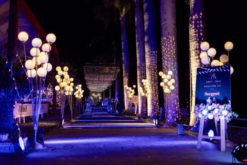 wedding decoration lighting
