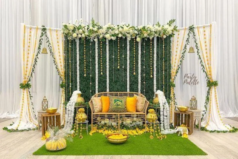 mehndi stage decoration ideas