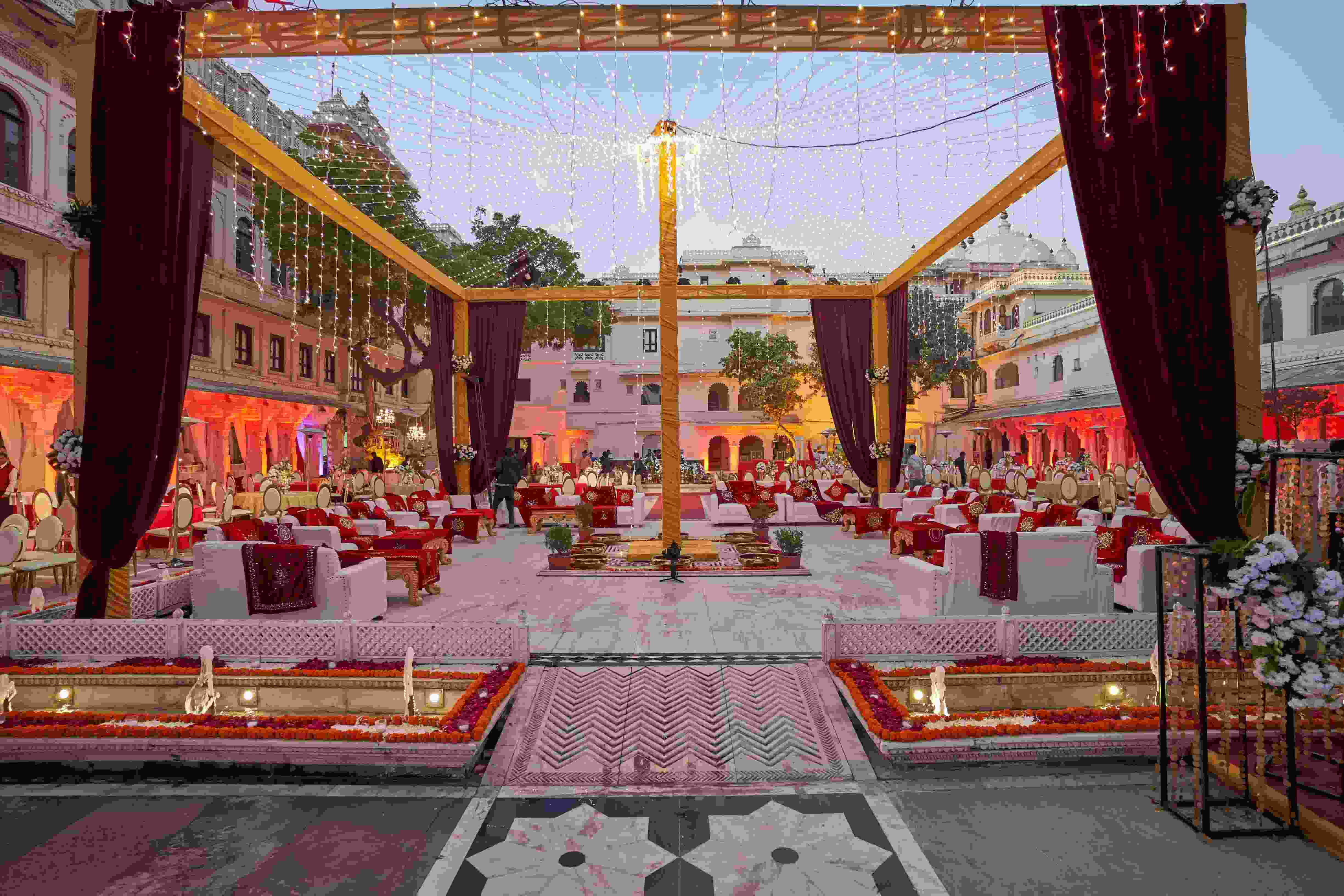Raffles Udaipur Palace wedding
