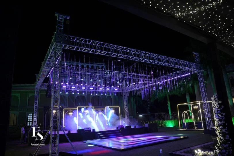 Sangeet stage decoration ideas