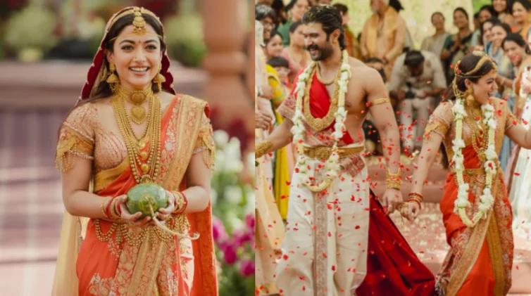 South Indian wedding style